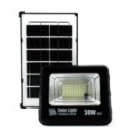 Led Ηλιακός Προβολέας 30W IP67 6000Κ Με Φωτοκύτταρο electronistas.gr