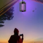 Ηλεκτρική Led Λάμπα Εντομοπαγίδα Επαναφορτιζόμενη electronistas.gr