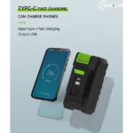 Φακός Μπαταρίας 6000mAh 30W 72 Led electronistas.gr