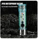 Led Mini Επαναφορτιζόμενος Φακός IPX6 Με 3 Λειτουργίες Φωτισμού electronistas.gr