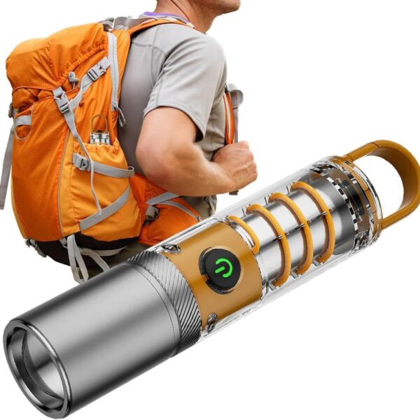 Led Επαναφορτιζόμενος Φακός Camping 10W electronistas.gr