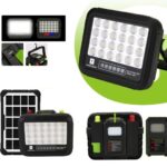 Πολυλειτουργικός Led Ηλιακός Προβολέας Εργασίας 150W electronistas.gr