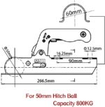 Χούφτα Κοτσαδόρου Στρογγυλή 50x50mm electronistas.gr