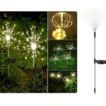 Ηλιακό Φωτιστικό Κήπου "Πυροτέχνημα" 60cm electronistas.gr