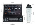 Ηχοσύστημα Αυτοκινήτου 2 DIN Bluetooth/USB/AUX/FM 4x60W electronistas.gr