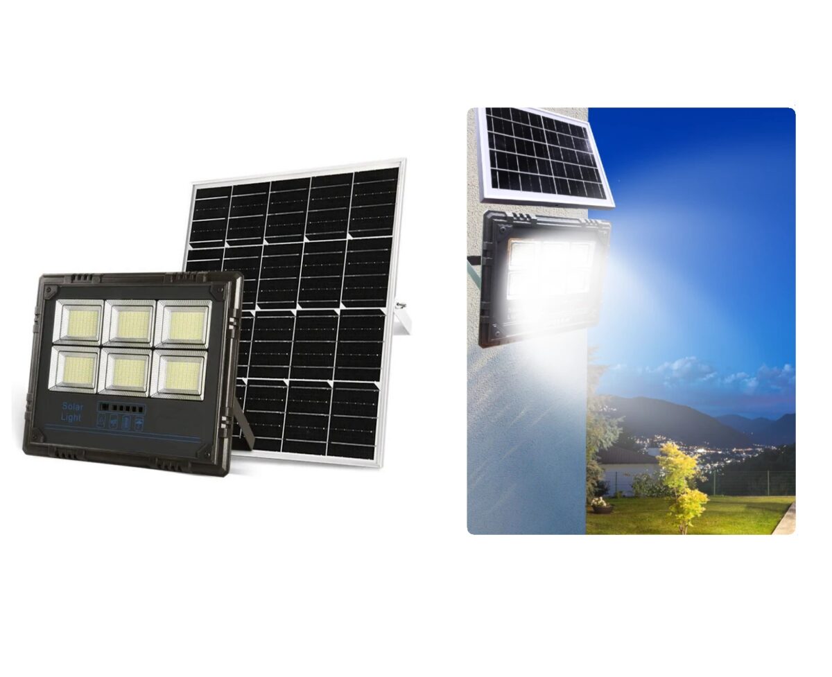 Ηλιακός Προβολέας LED 400W IP67 6000Κ electronistas.gr