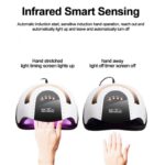 Επαγγελματική Λάμπα Νυχιών UV/LED 268W electronistas.gr