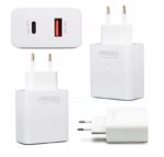 Φορτιστής Με Θύρες USB-A / USB-C & Καλώδιο Lightning 35W electronistas.gr