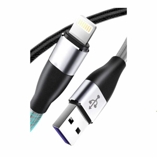 Καλώδιο Γρήγορης Φόρτισης 5A Με Ακροδέκτη Lightning 1m electronistas.gr
