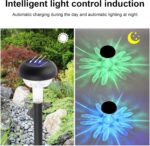 Led Πολύχρωμο Ηλιακό Φωτιστικό Κήπου electronistas.gr