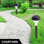 Led Πολύχρωμο Ηλιακό Φωτιστικό Κήπου electronistas.gr