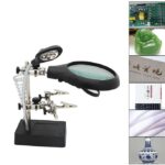 Mεγεθυντικός Φακός 5LED AC/DC Εναλλάξιμος Με Βάση Συγκόλλησης electronistas.gr