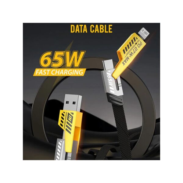 Καλώδιο Φόρτισης USB-A / TYPE-C Σε Lightning 27W / TYPE-C 65W 1.2m electronistas.gr