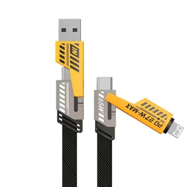 Καλώδιο Φόρτισης USB-A / TYPE-C Σε Lightning 27W / TYPE-C 65W 1.2m electronistas.gr