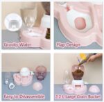 Αυτόματη Ποτίστρα 600ml & Ταΐστρα 2L Κατοικιδίων electronistas.gr