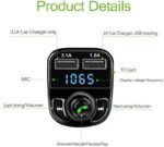 Φορτιστής Αυτοκινήτου / Πομπός FM / Bluetooth Με Καλώδιο Mp3 electronistas.gr