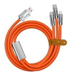 Τριπλό Καλώδιο Φόρτισης & Μεταφοράς Δεδομένων 100W 1.2m electronistas.gr