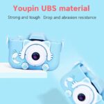 Παιδική Ψηφιακή Φωτογραφική Μηχανή 12MP Με Παιχνίδια Ροζ / Μπλε electronistas.gr