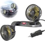 Διπλός Ανεμιστήρας Καμπίνας Αυτοκινήτου 12V Με 2 Ταχύτητες electronistas.gr