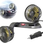 Διπλός Ανεμιστήρας Καμπίνας Αυτοκινήτου 12V Με 2 Ταχύτητες electronistas.gr