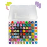 Σετ 80τμχ Ακρυλικοί Μαρκαδόροι Διπλής Όψης electronistas.gr