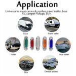 Σετ 2τμχ Πλευρικά Φώτα Φορτηγών Λευκό electronistas.gr