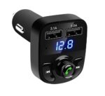 Φορτιστής Αυτοκινήτου / Πομπός FM / Bluetooth Με Καλώδιο Mp3 electronistas.gr