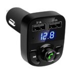 Φορτιστής Αυτοκινήτου / Πομπός FM / Bluetooth Με Καλώδιο Mp3 electronistas.gr