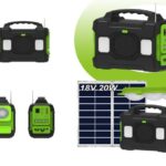 Πολυλειτουργικό Ηλιακό Σύστημα Φωτισμού Με Πάνελ 18V/20W electronistas.gr