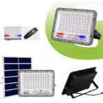 Led Αδιάβροχος Ηλιακός Προβολέας 50W Με Πάνελ & Τηλεχειριστήριο electronistas.gr