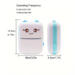 Μίνι Θερμικός Εκτυπωτής "Γάτα" Με Bluetooth Γαλάζιο electronistas.gr
