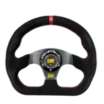 Αγωνιστικό Τιμόνι 320mm OMP Σουέτ Σχήμα D electronistas.gr