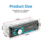 Ηχοσύστημα Αυτοκινήτου 1DIN Bluetooth / USB / SD / AUX electronistas.gr
