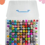 Σετ 120τμχ Ακρυλικοί Μαρκαδόροι Διπλής Όψης electronistas.gr