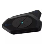 Ενδοεπικοινωνία Μονή Για Κράνος Μηχανής Με Bluetooth electronistas.gr