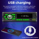Ηχοσύστημα Αυτοκινήτου 1DIN Bluetooth / USB / SD / AUX electronistas.gr
