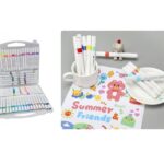 Σετ 80τμχ Ακρυλικοί Μαρκαδόροι Μονής Όψης electronistas.gr