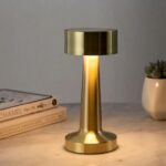 Led Διακοσμητικό Επαναφορτιζόμενο Πορτατίφ Χρυσό electronistas.gr