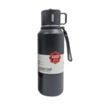 Ανοξείδωτο Θερμός 1200ml Με Καπάκι - Κούπα Μαύρο