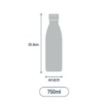Θερμός Παγούρι Από Ανοξείδωτο Ατσάλι 750ml electronistas.gr