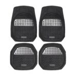 Σετ 4τμχ Universal Καουτσούκ Αδιάβροχα Πατάκια Αυτοκινήτου electronistas.gr