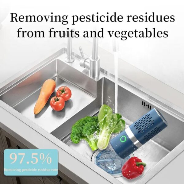 Φορητή Συσκευή Καθαρισμού Τροφίμων & Λαχανικών electronistas.gr