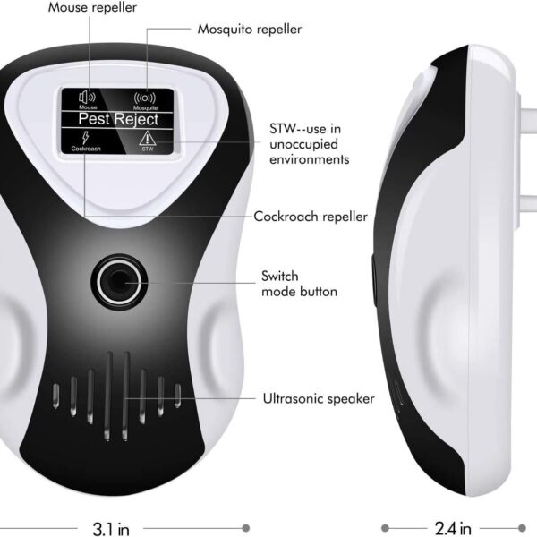 Απωθητική Συσκευή Υπερήχων Για Έντομα & Τρωκτικά electronistas.gr