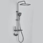 Στήλη Ντουζ Με Μπαταρία Ανθρακί 114cm electronistas.gr