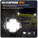 Led Προβολέας Εργασίας 3.6" 16W 10/30V 6000K 16Led electronistas.gr