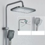 Στήλη Ντουζ Με Μπαταρία Ανθρακί 114cm electronistas.gr