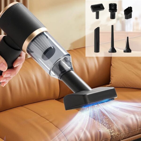 Επαναφορτιζόμενο Σκουπάκι / Φυσητήρας 60W Με 6 Κεφαλές electronistas.gr