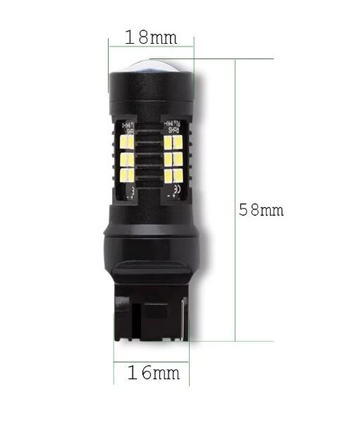Led Λάμπα Αυτοκινήτου & Μοτοσυκλέτας T20 21SMD electronistas.gr