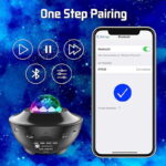 Led Προτζέκτορας Αστεριών Με Ηχείο Bluetooth & Χειριστήριο electronistas.gr