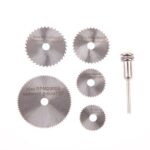 Σετ 6τμχ Δίσκοι Κοπής Σιδήρου HSS Πολυεργαλείου electronistas.gr